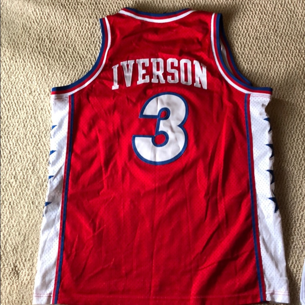 Authentic Allen Iverson Jersey